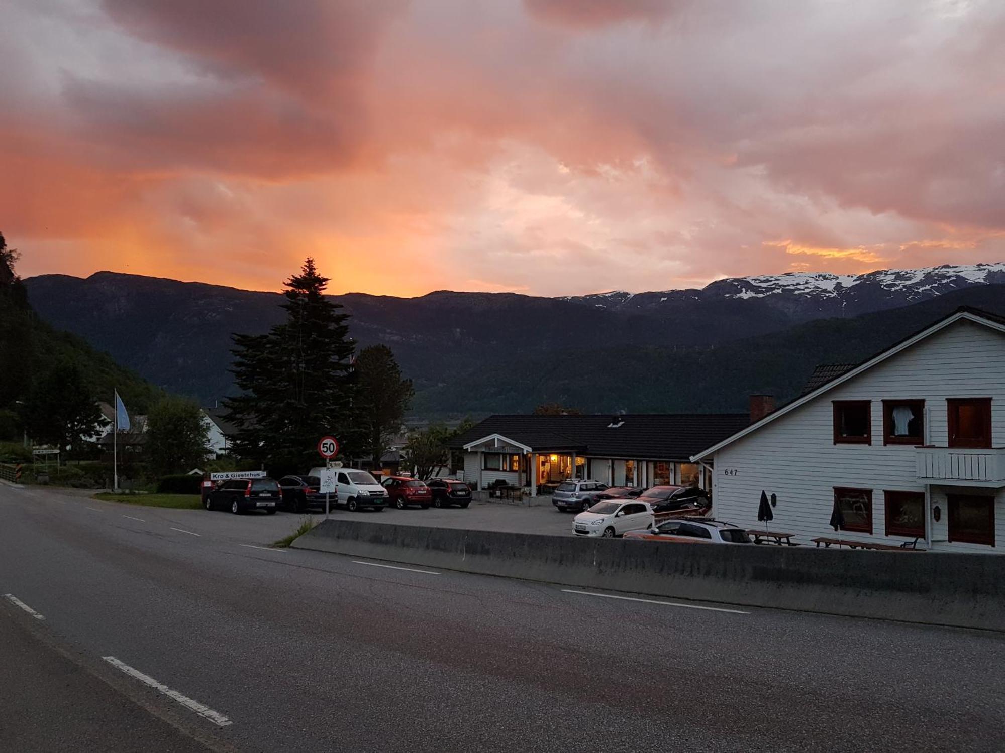 Hotel Mauranger Kro & Gjestehus Bondhus Esterno foto